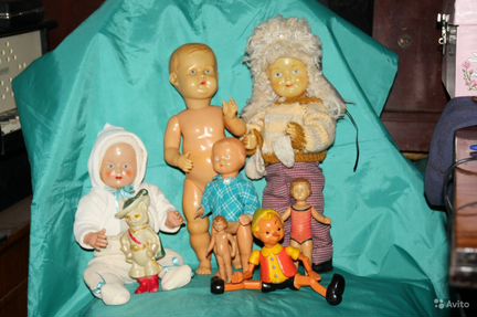 Кукла целлулоид винтаж СССР