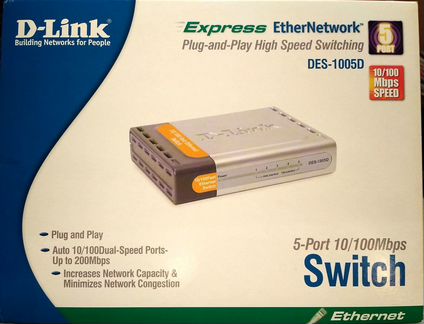 Коммутатор D-Link DES-1005D