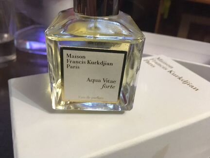 Madison Francis Kurkdjian Agua vitae forte(Живая в