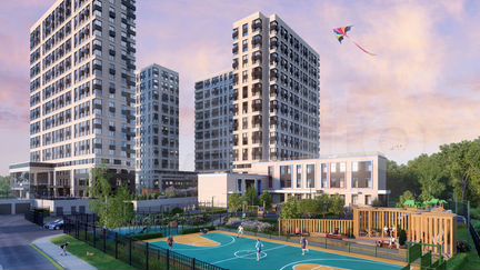 Апартаменты-студия, 24.2 м², 3/22 эт.