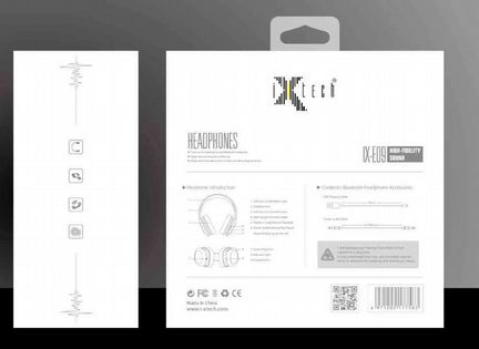 Беспроводные наушники IX-E09 Bluetooth Ixtech стер