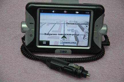GPS навигатор Tibo S1000 как новый (без пробок)