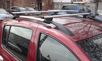 Багажник на рейлинги Volvo XC90 / Вольвл хс 90