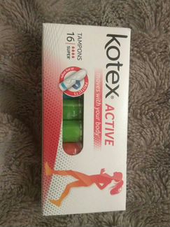 Тампоны kotex super 16 штук