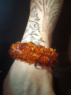 Янтарный браслет Million of Suns