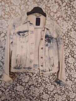 Джинсовая куртка bershka