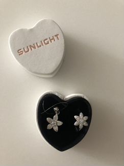 Кольцо и подвеска Sunlight