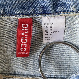 Джинсовая жилетка H&M