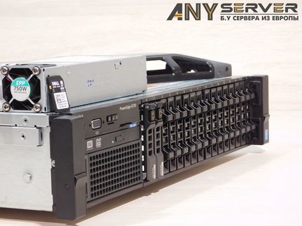 Сервер Dell R730 2*Xeon E5-2697v3 64Gb H730
