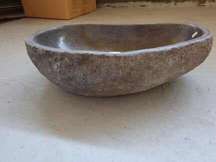 Накладная раковина из натурального камня