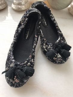 Туфли балетки Италия Ermanno Scervino+лонгслив