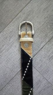 Ремень женский мех пони