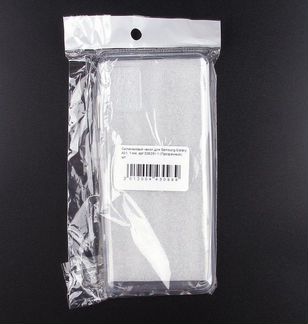 Чехол-накладка для Samsung A315F A31 fashion TPU 1мм 008291-1 прозрачный