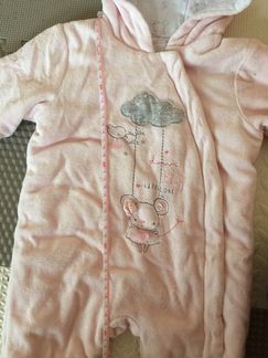 Комбинезон махровый 6-9 мес