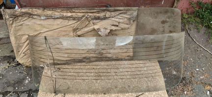 Лобовое стекло (переднее + заднее). Москвич