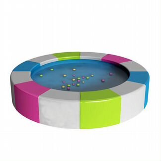 Горка-лабиринт для детского игрового центра