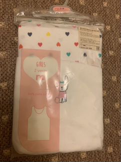 2 новые маечки mothercare