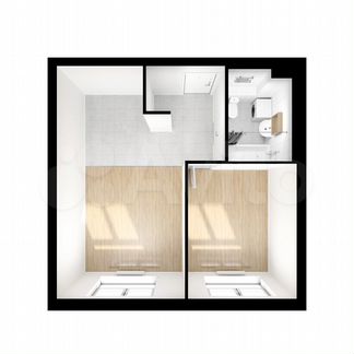 1-к квартира, 37.8 м², 18/24 эт.