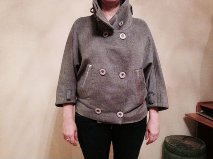 Пальто серого цвета