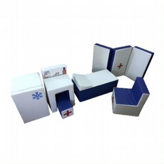 Мягкий игровой набор Айболит 8 модулей