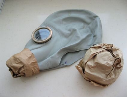 Новый противогаз в упаковке + сумка