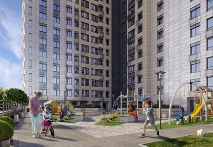 2-к квартира, 65.9 м², 4/24 эт.