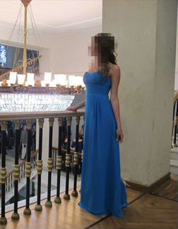 Вечернее платье с корсетом