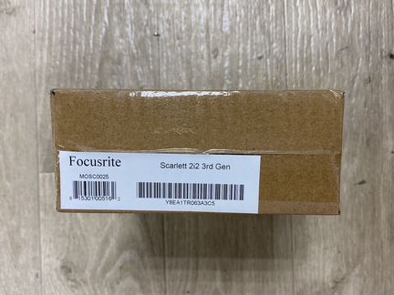 Звуковая карта Focusrite Scarlett 2i2 3rd Gen