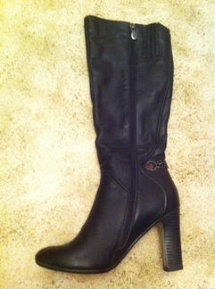 Сапоги женские натуральная кожа осень