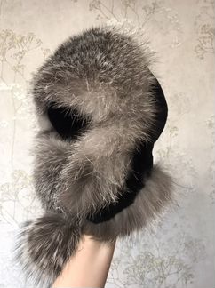 Шапка из чернобурки