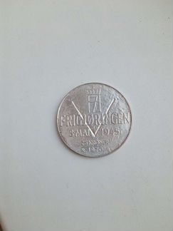 25 крон 1970 год серебро пруф