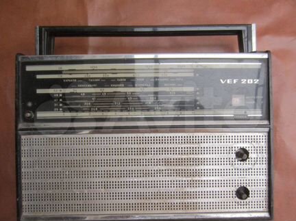 Радиоприёмник II класса Vef 202 СССР под профилакт