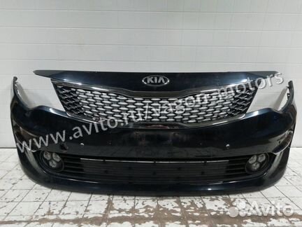 Бампер в сборе передний Kia Optima 4 Дорестайлинг