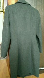 Пальто шерстяное демисезон. Р.44