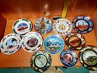 Коллекция тарелок Города