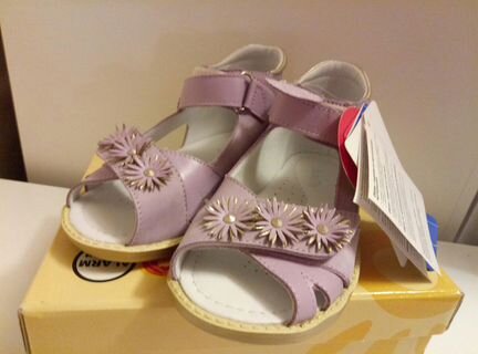 Сандалии, босоножки новые для девочки, р. 27