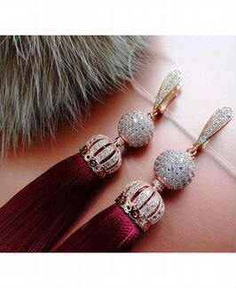 Серьги-кисти