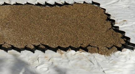 Георешетка - 210х210 высота 100мм