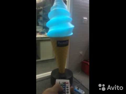 84162576006 Макет мороженого со светодиодной подсветкой Pasmo
